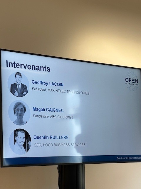 INTERVENTION ABC GOURMET ATELIER RH OPEN INTERNATIONAL 